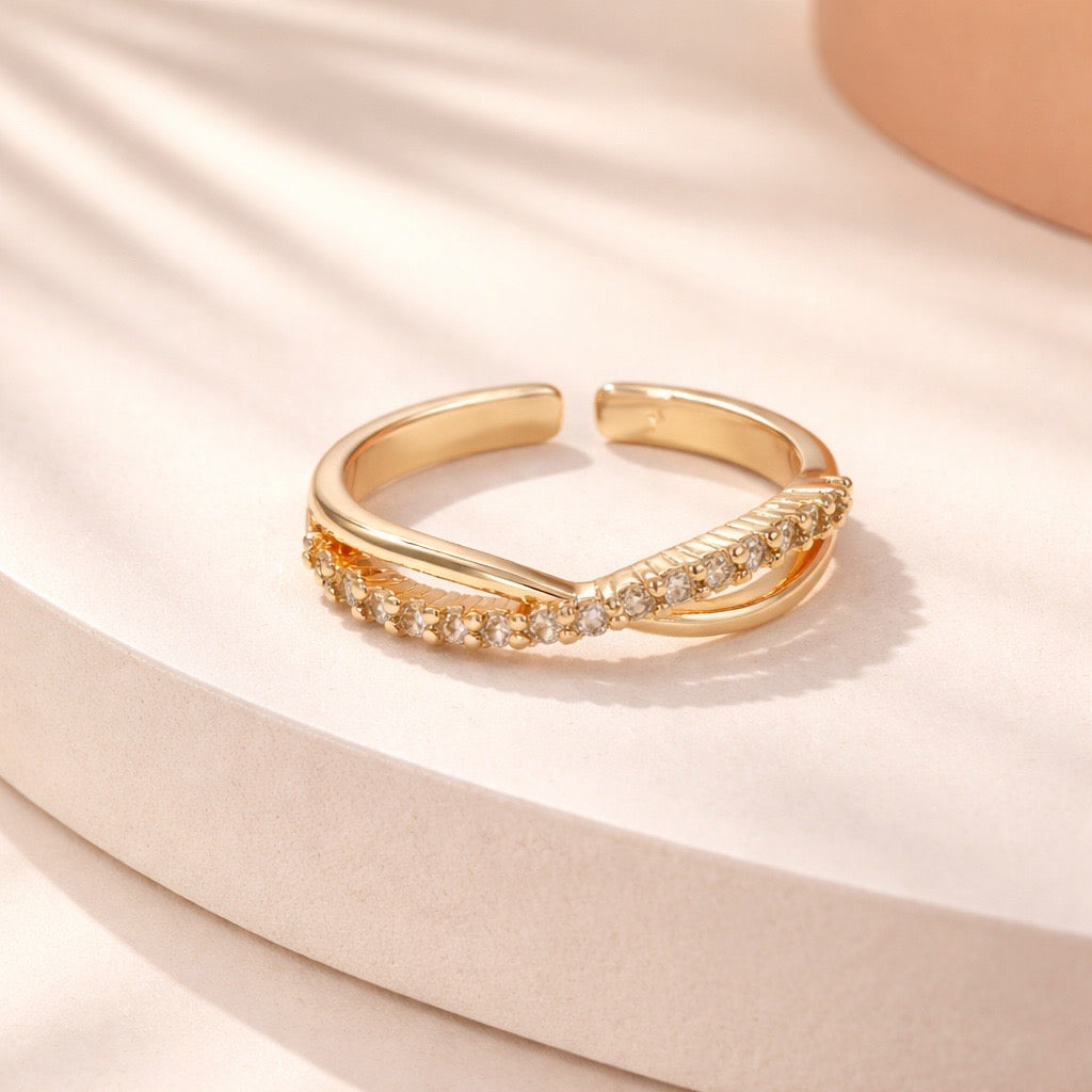 Anillo micro zircón
