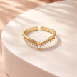 Anillo corona micro zircón
