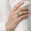 Anillo esmeralda