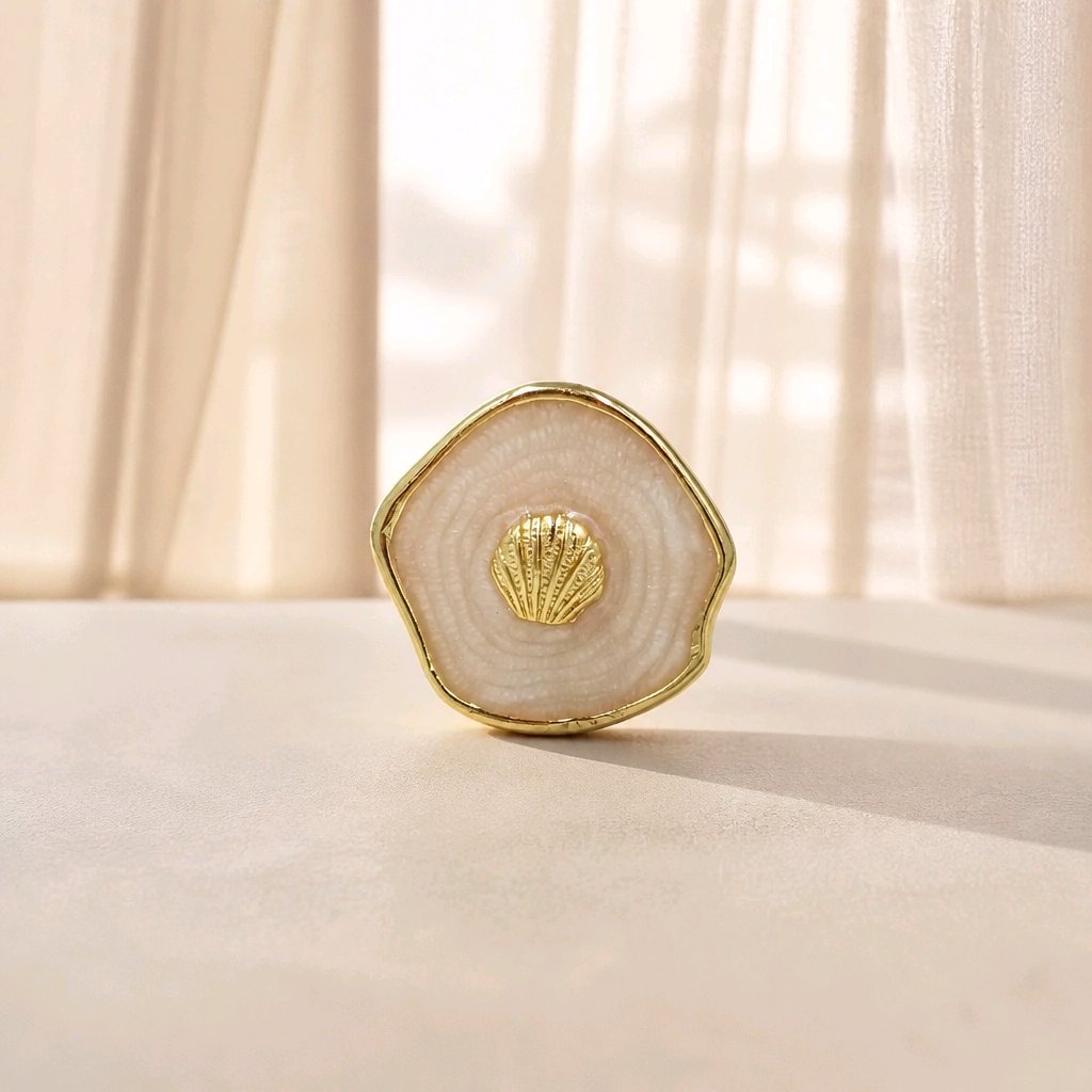 Anillo nacarado concha