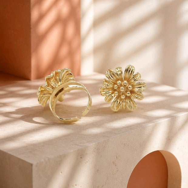 Anillo maxi flor