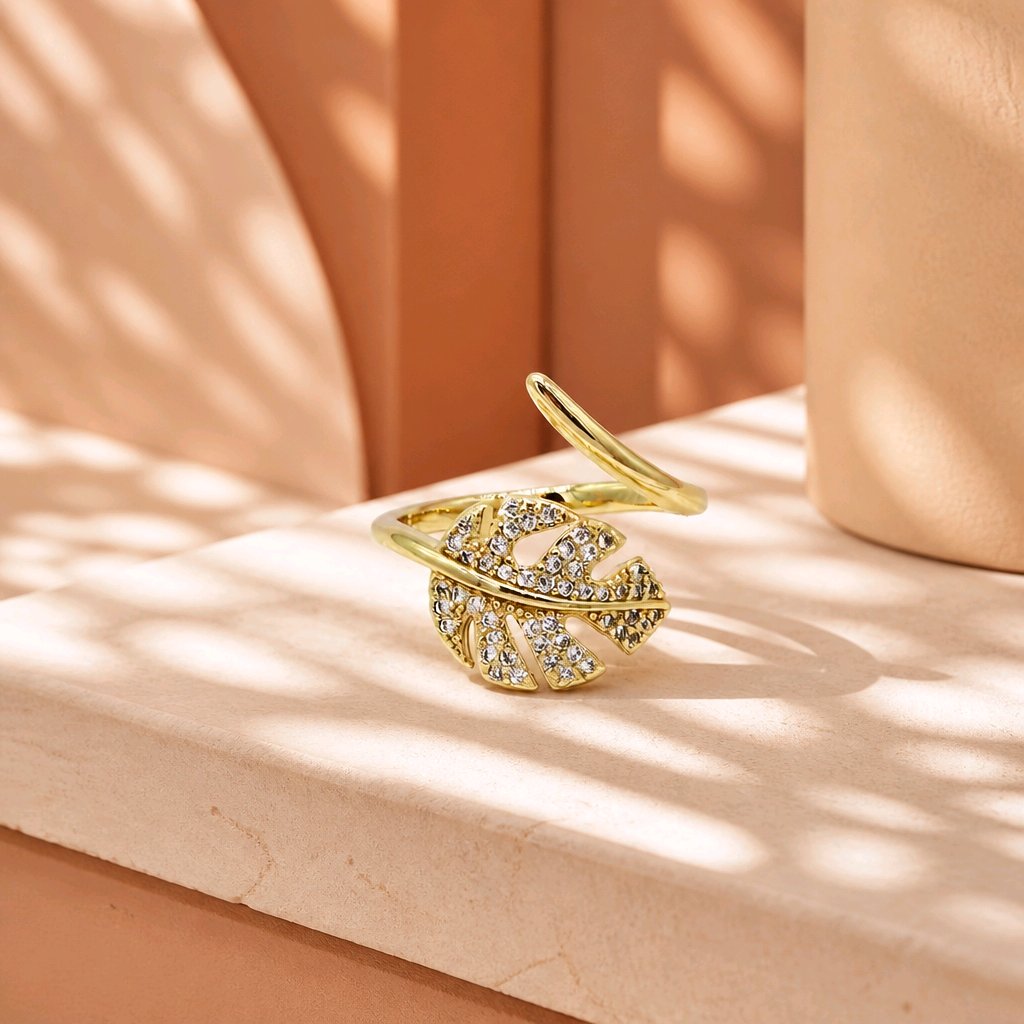 Anillo hoja