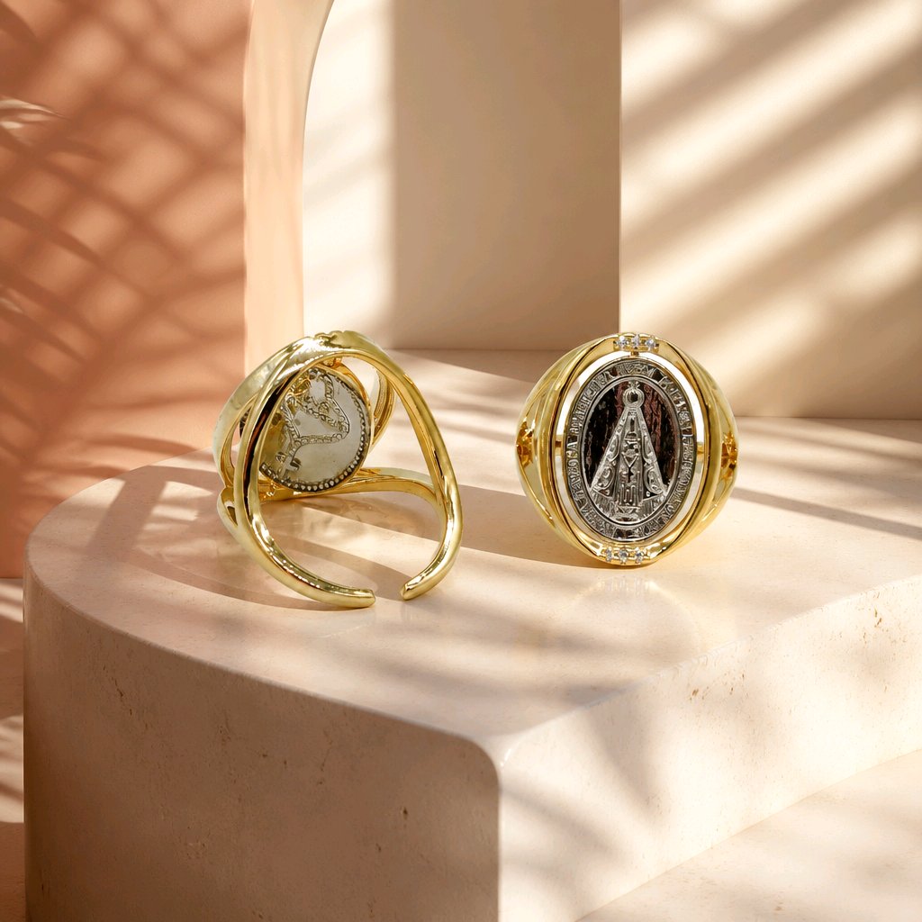 Anillo virgen 2 oros