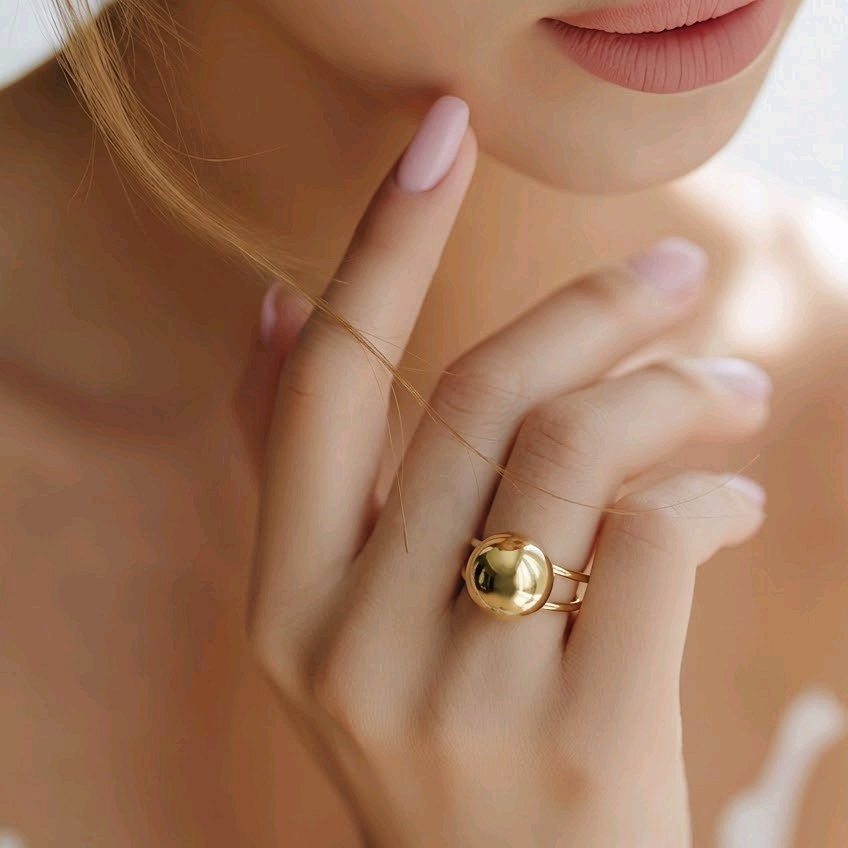 Anillo bola chunky