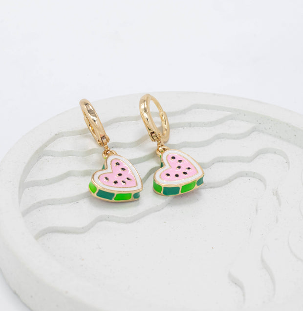 Arete dije sandia rosa