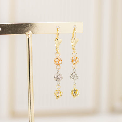 Arete bola de fuego 3 oros