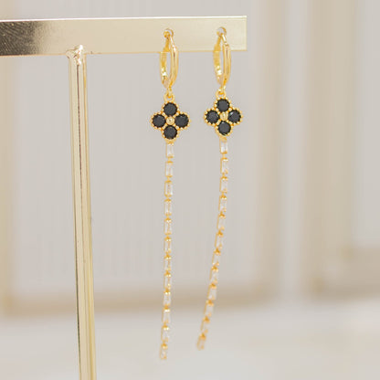 Arete van cleef negro