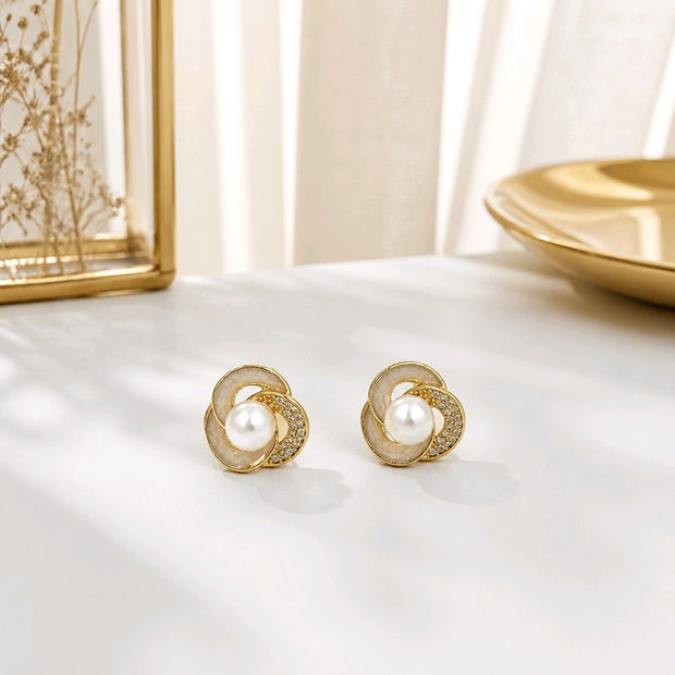 Arete nudo esmaltado
