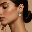 Arete corazón esmaltado
