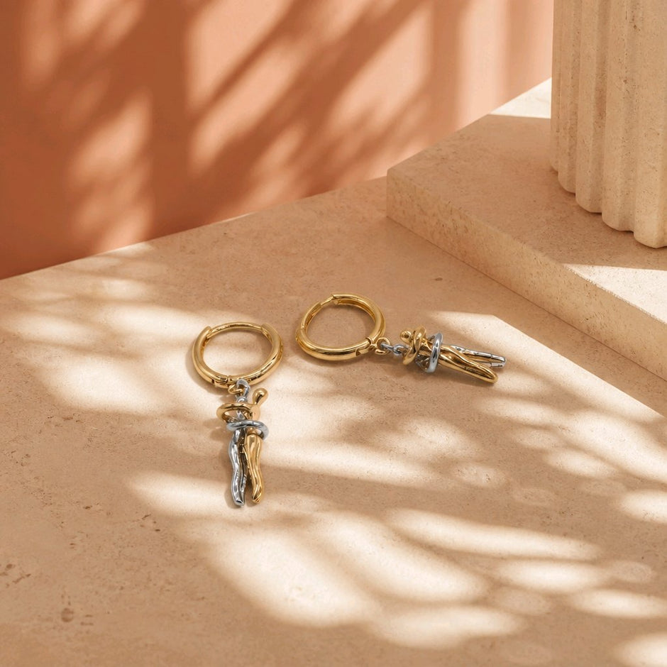 Arete pareja 2 oros