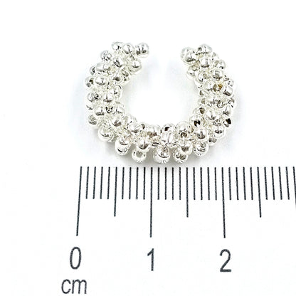 Earcuff balin plata
