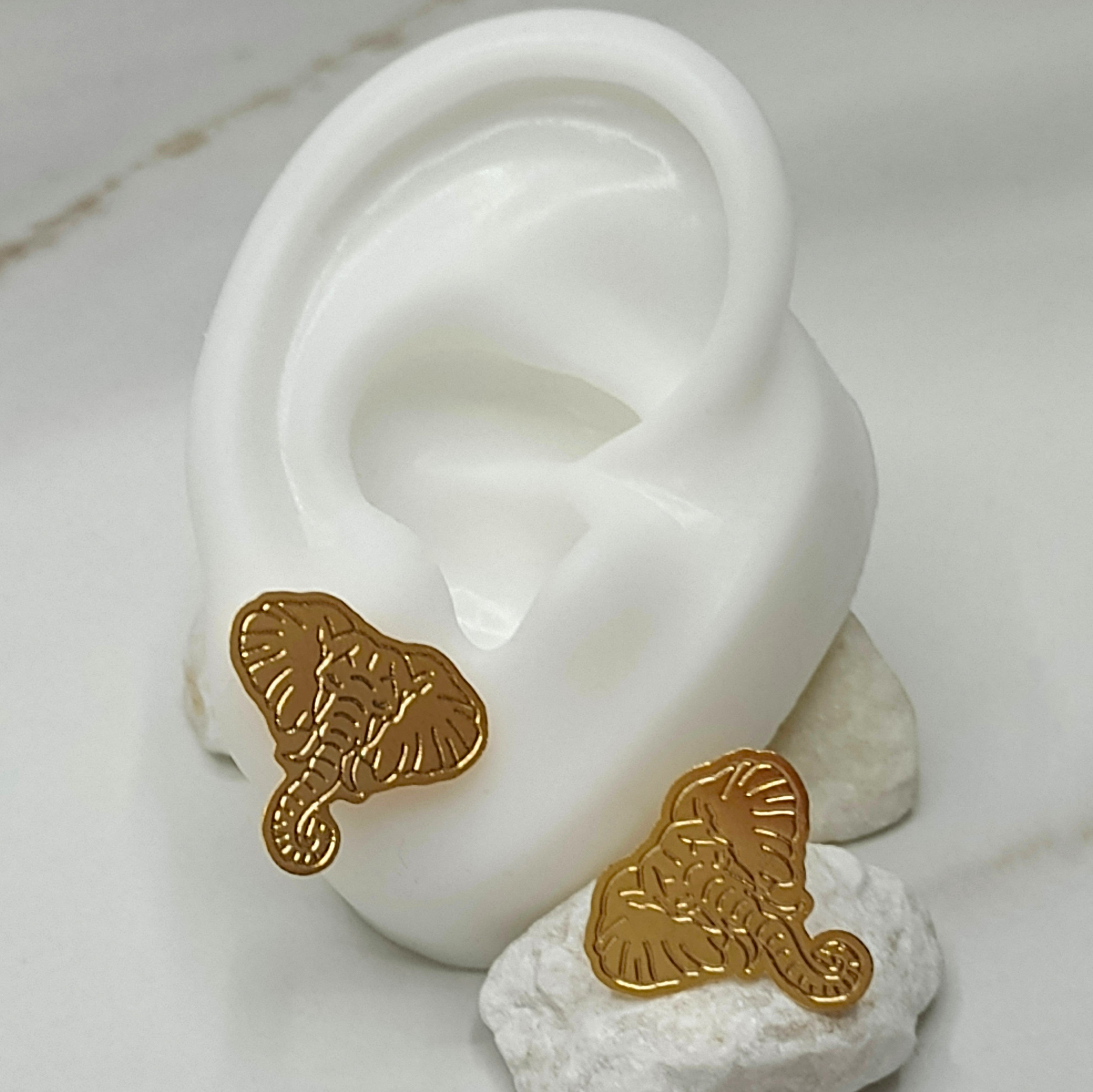 Topo bronce elefante