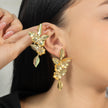 Arete bronce ramo