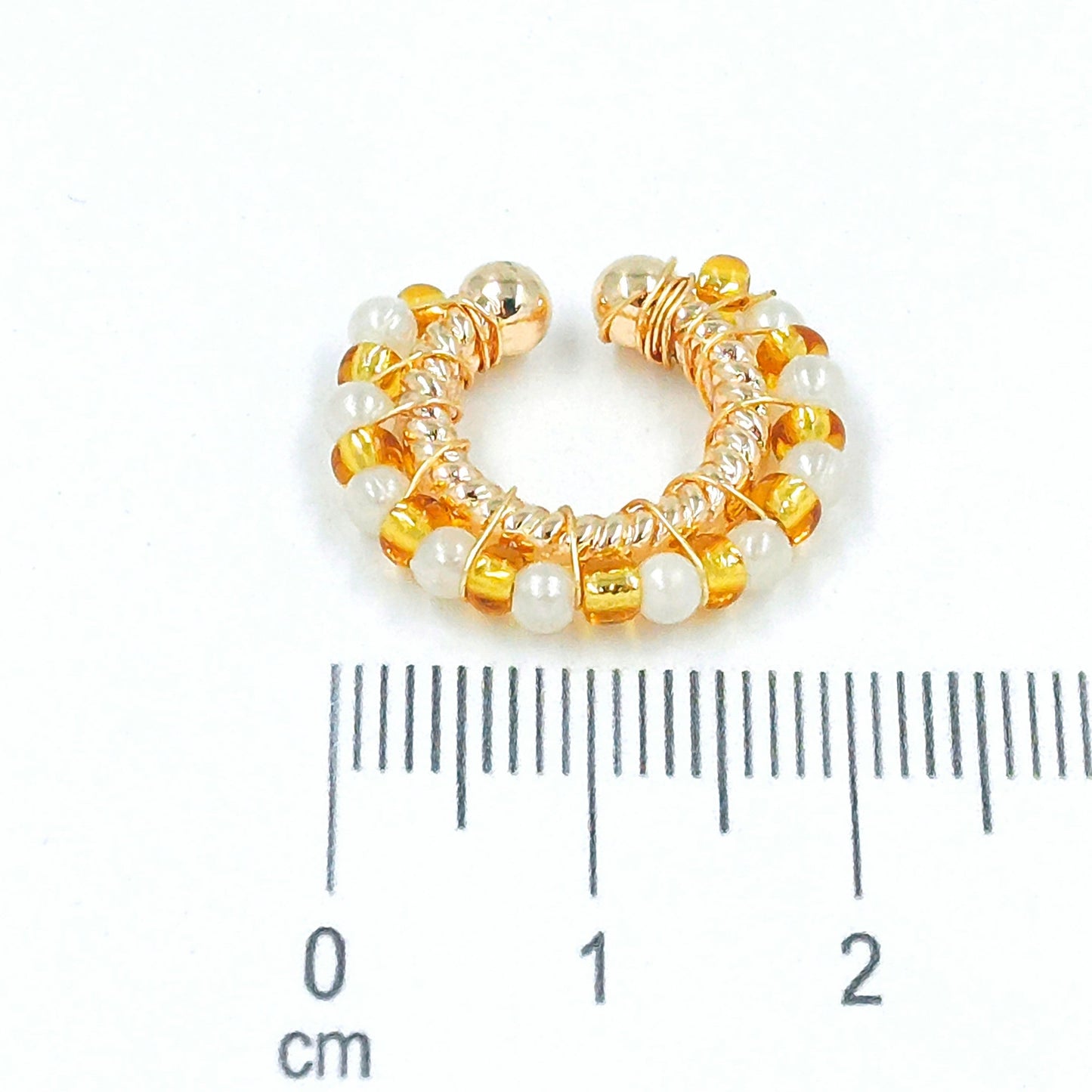 Earcuff perlas