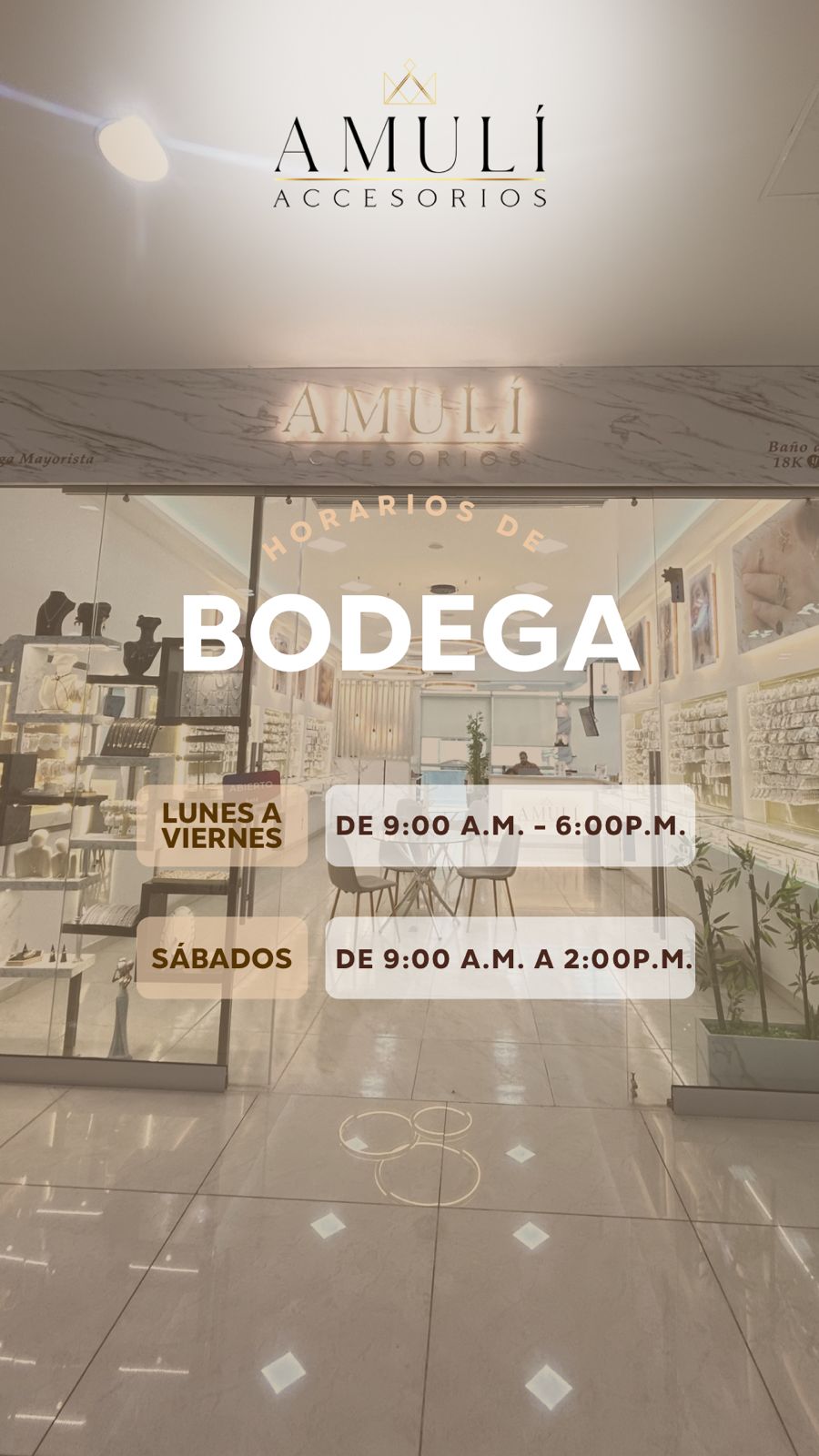 Bodega de accesorios de dama Mayorista en Medellín 