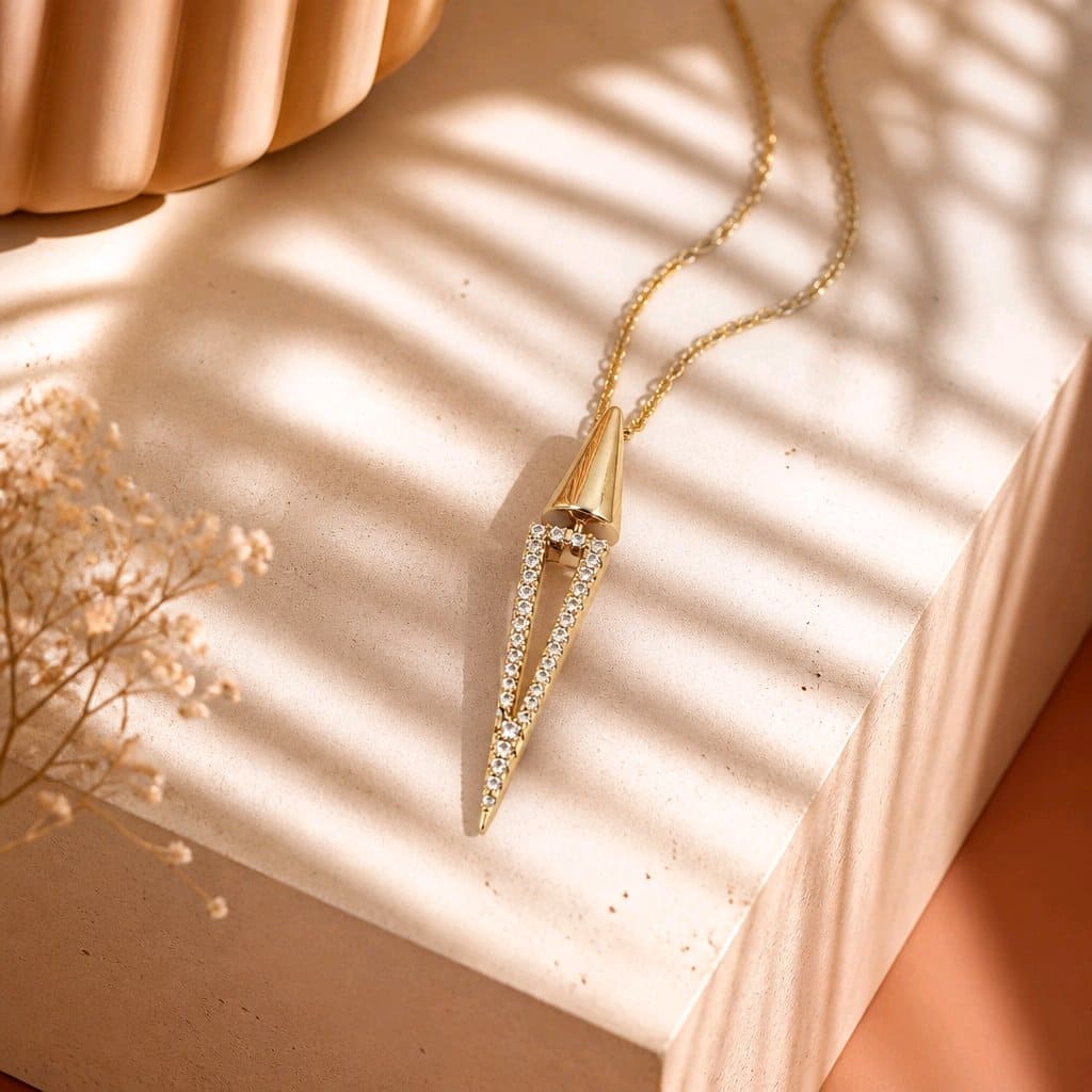 Cadena punta microzircón