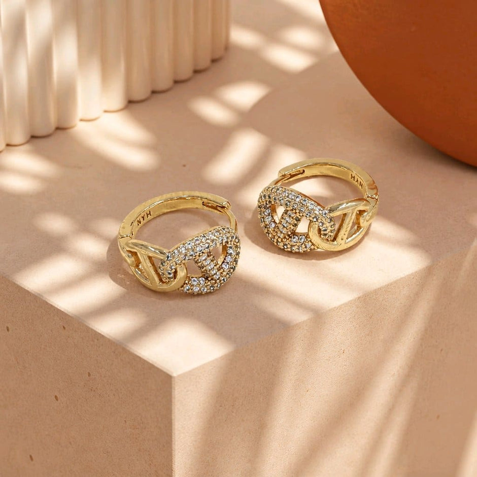 Candonga grande Gucci micro zircón