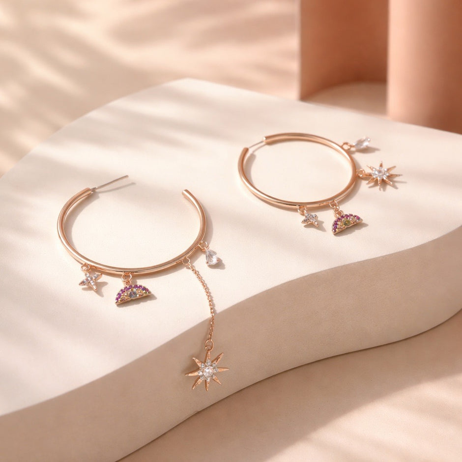 Candonga grande dijes micro zircón 18k