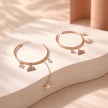 Candonga grande dijes micro zircón 18k