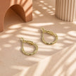 Candonga grande diamantada 1.5cm