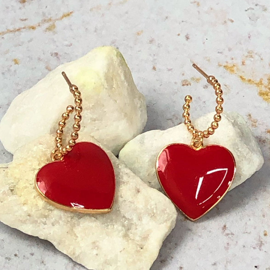 Candonga pequeña dije corazon (3cm)