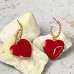 Candonga pequeña dije corazon (3cm)