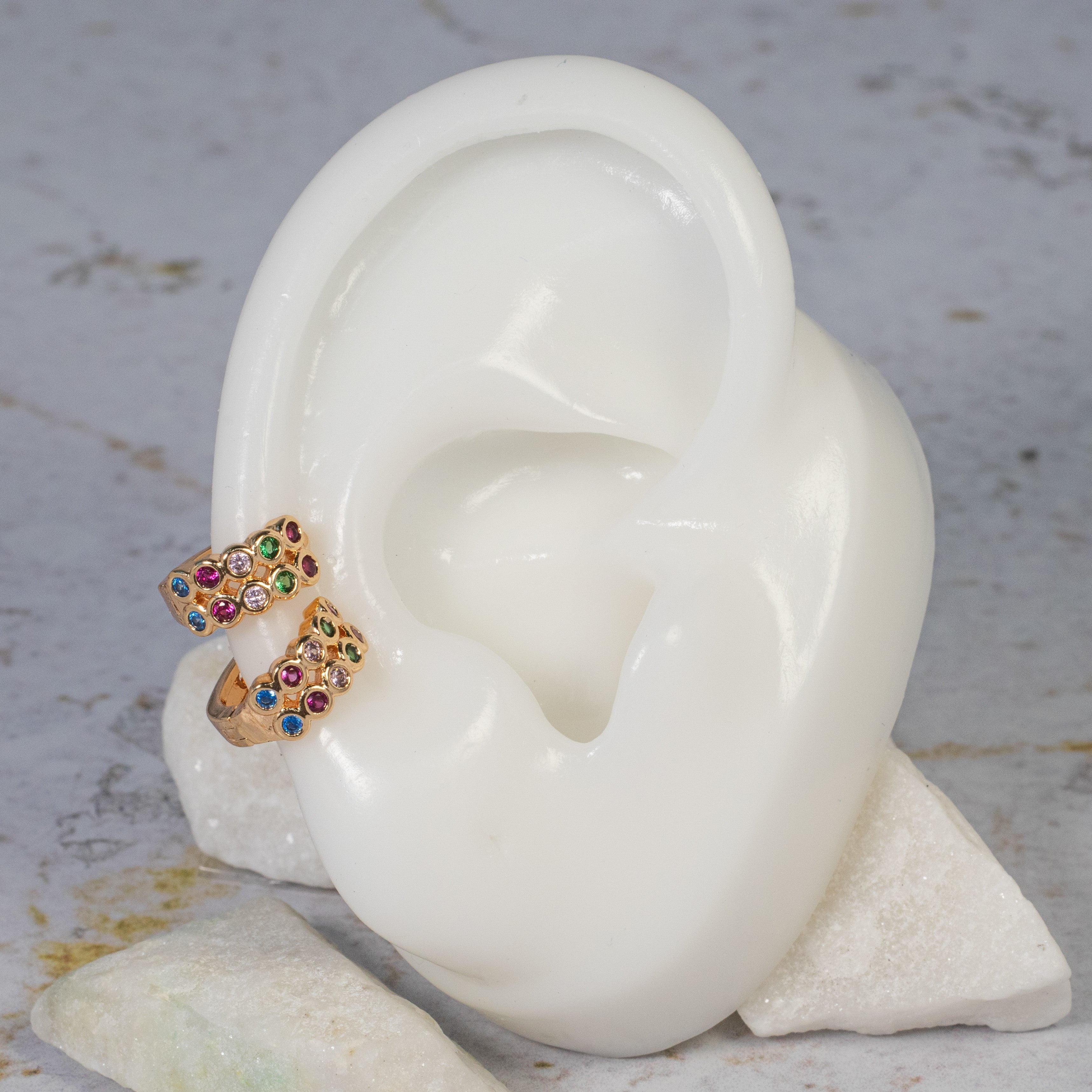 Cdga pqa zircón biselado tuti (9mm)