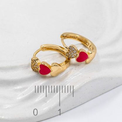 Candonga pequeña tres corazones (1,5cm)