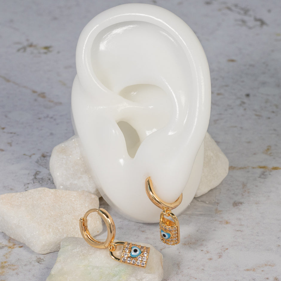 Candonga pequeña dije ojo turco (2cm)