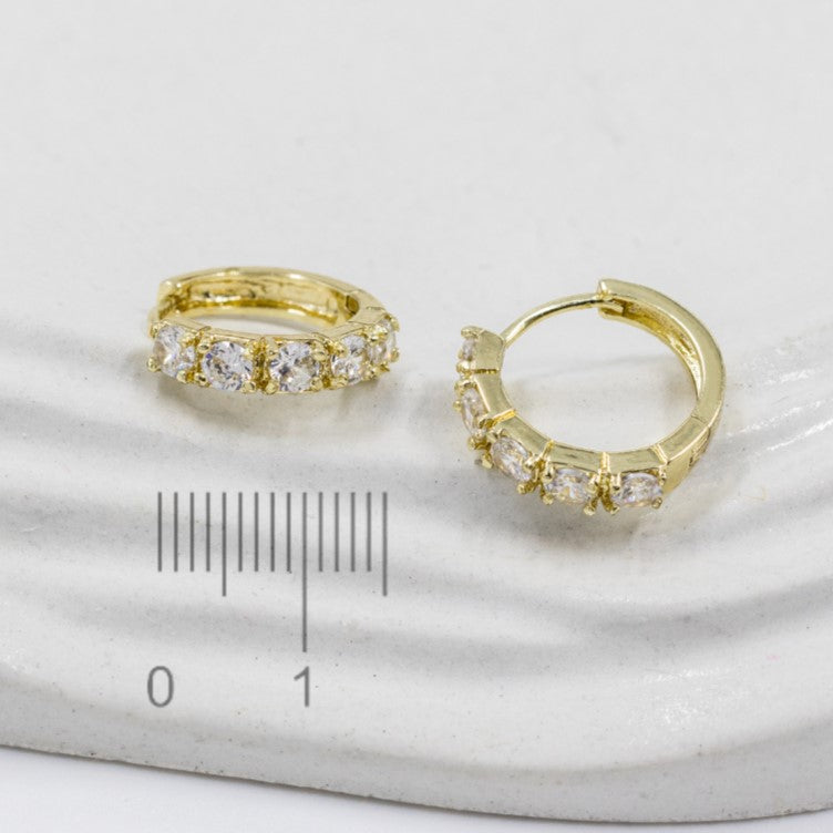 Candonga pequeña zircones (1,4cm)