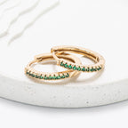 Cdga pequeña microzircones esmeralda