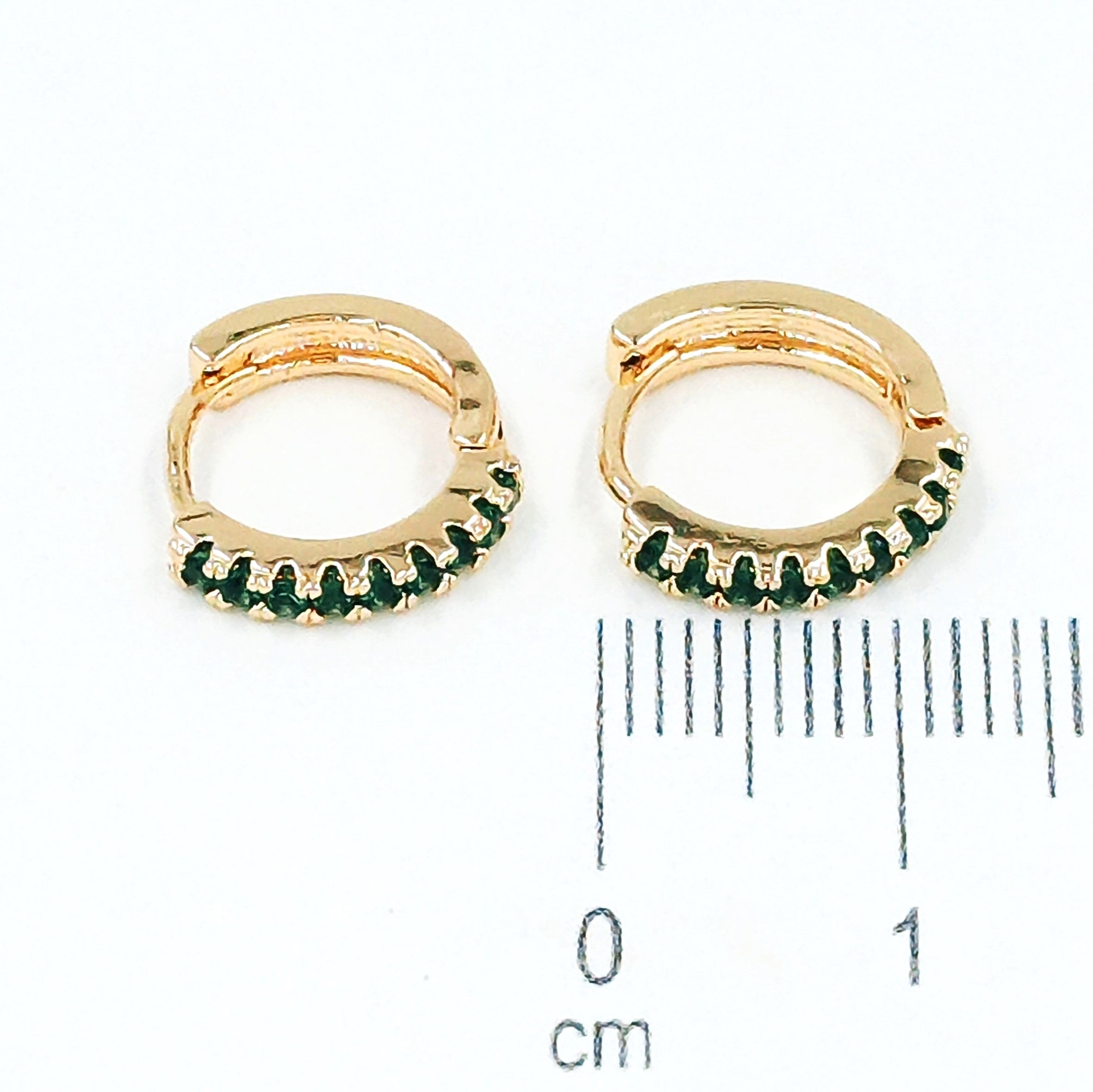 Cdga pequeña microzircones esmeralda