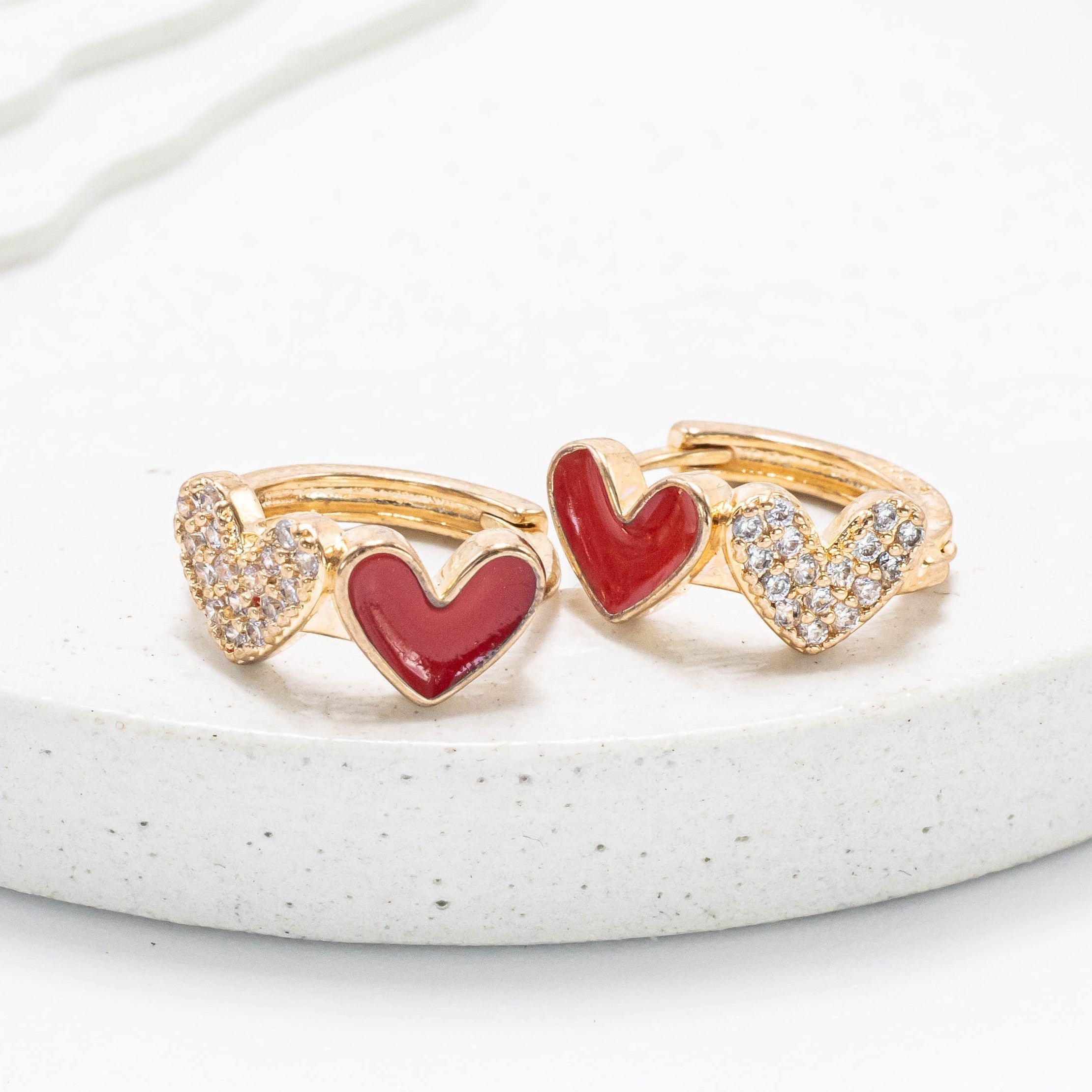 Cdga pequeña corazon doble