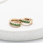 Cdga pequeña microzircones esmeralda