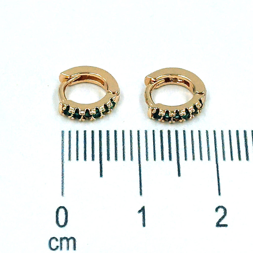 Cdga pequeña microzircones esmeralda