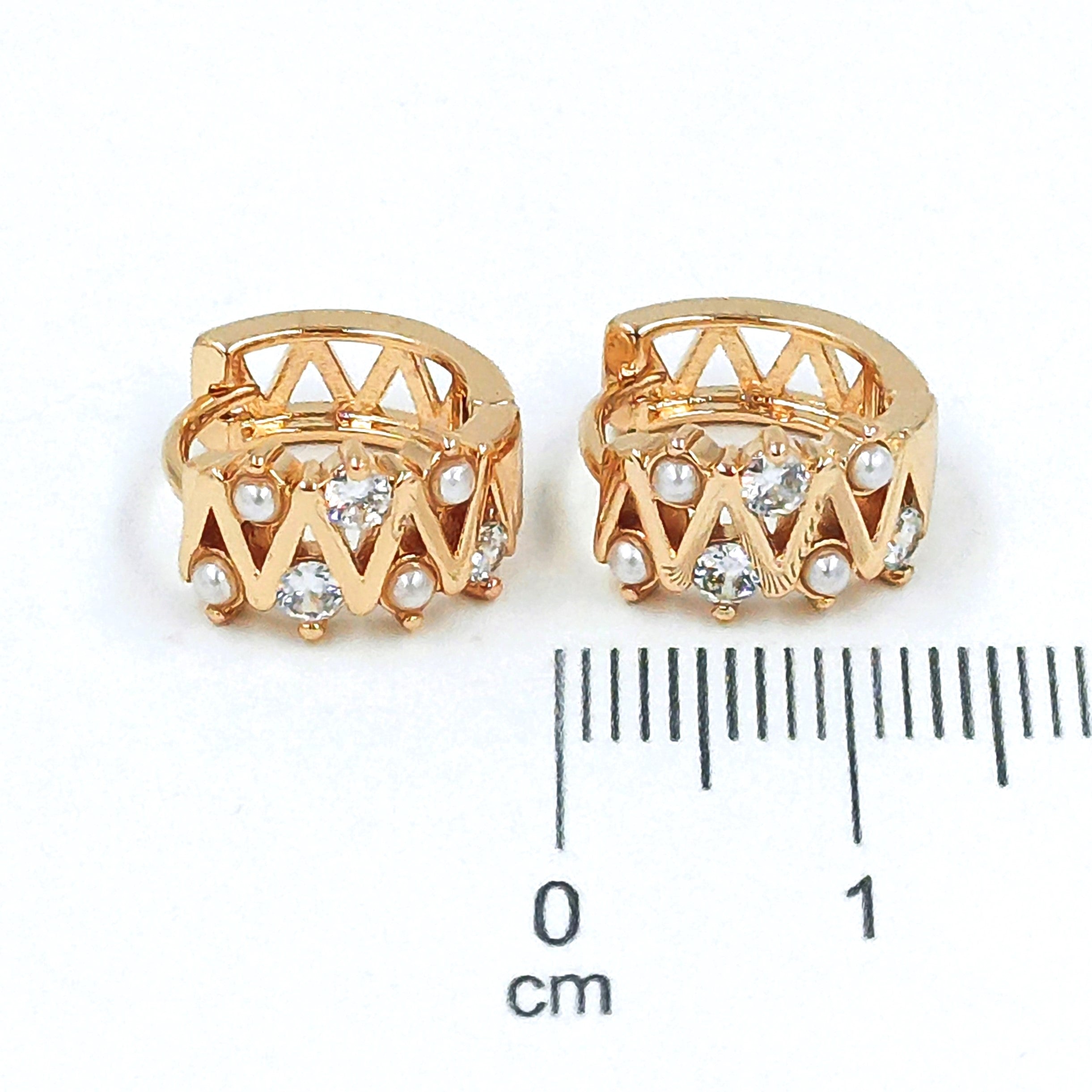 Cdga pequeña zircón perla