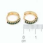 Cdga pequeña microzircones esmeralda