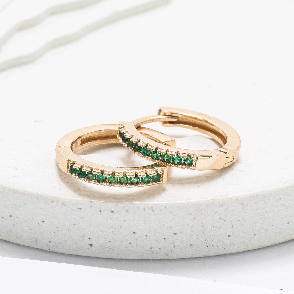 Cdga pequeña microzircones esmeralda