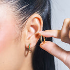 Cdga pequeña microzircones esmeralda