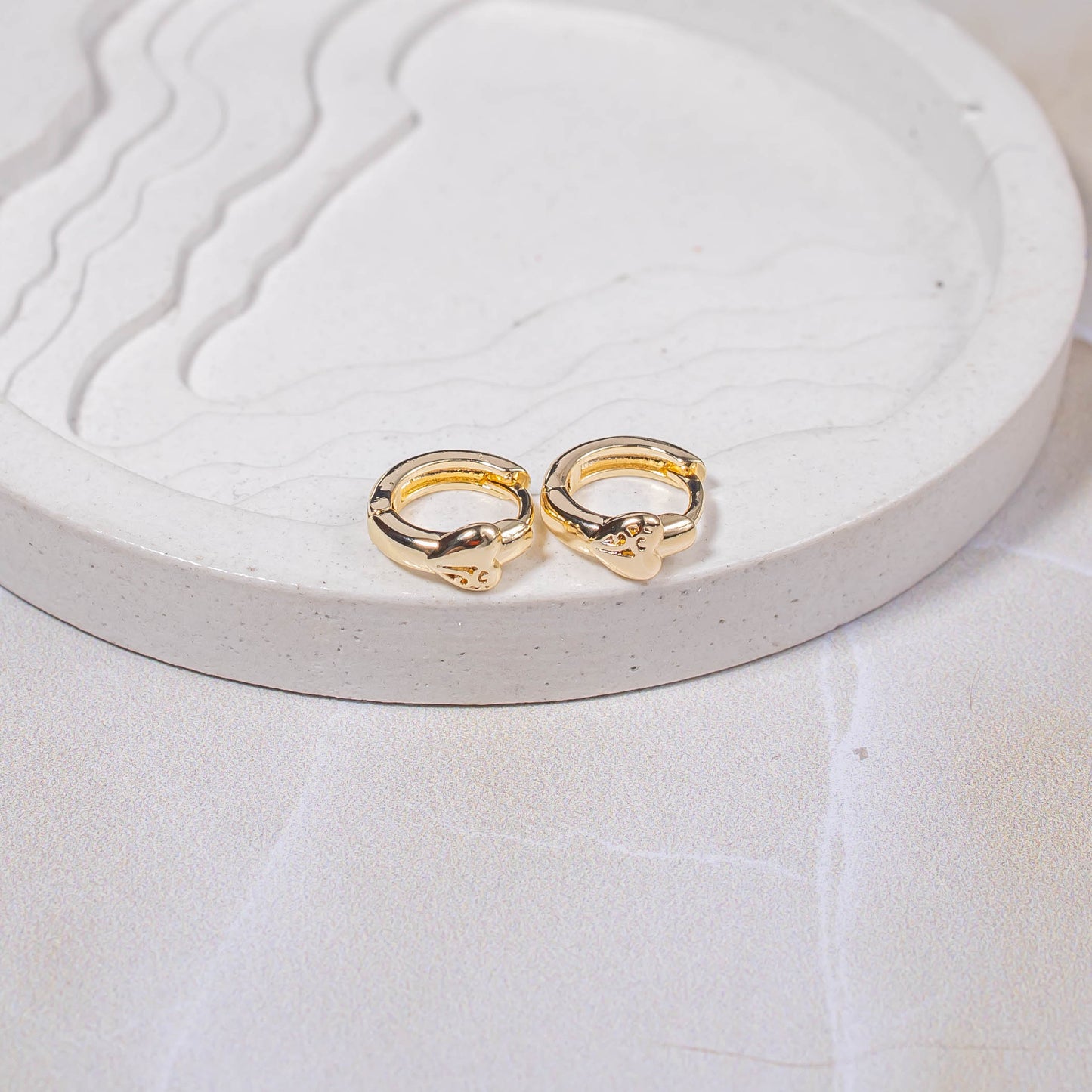 Candonga pequeña mini corazón