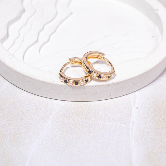 Candonga pequeña perla-micro negro