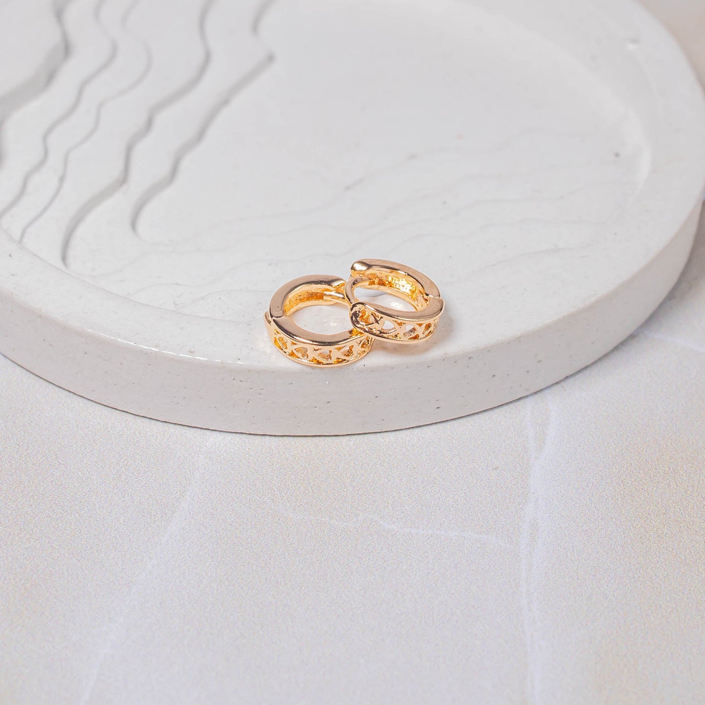 Candonga pequeña mini corazóncitos