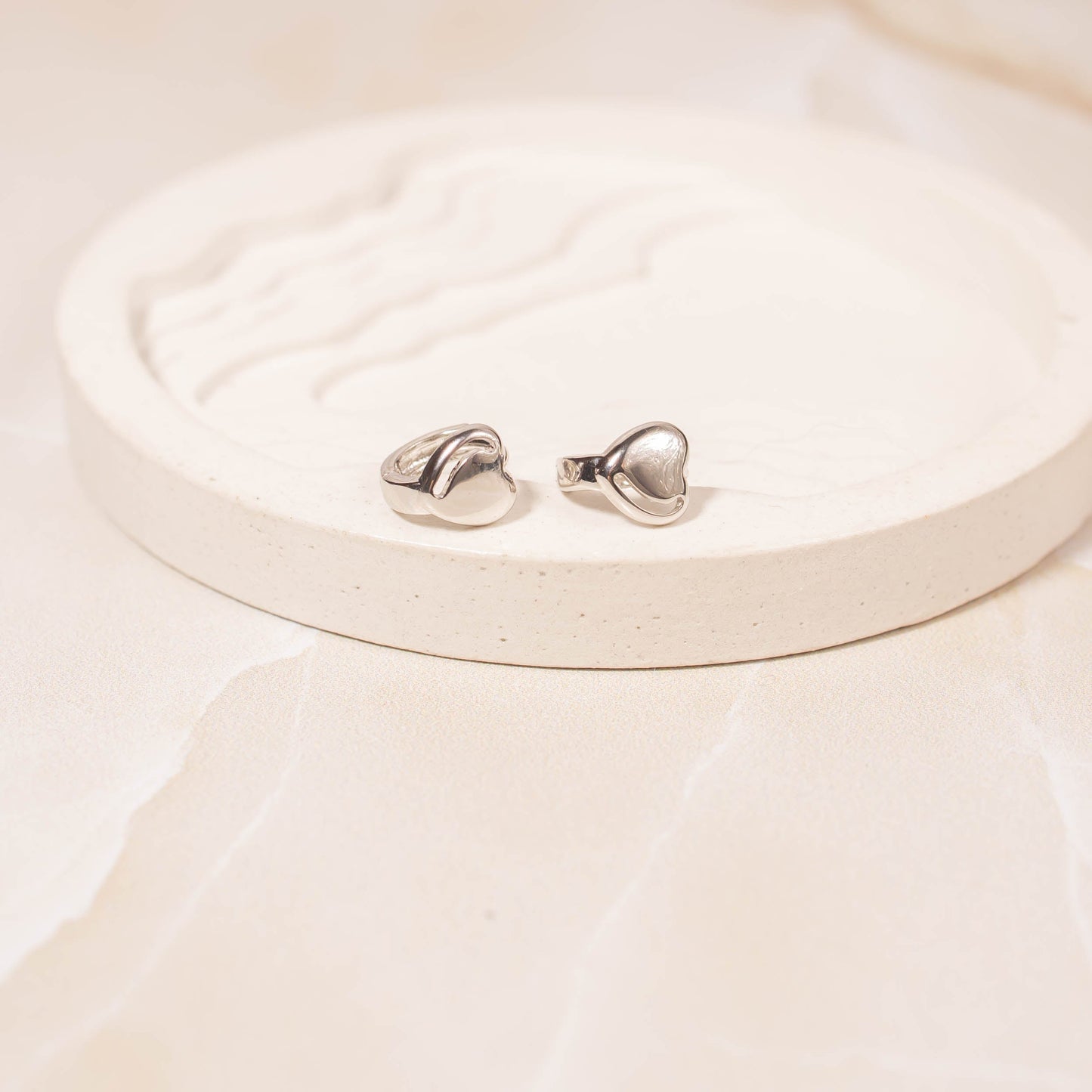 Candonga pequeña corazón  liso P