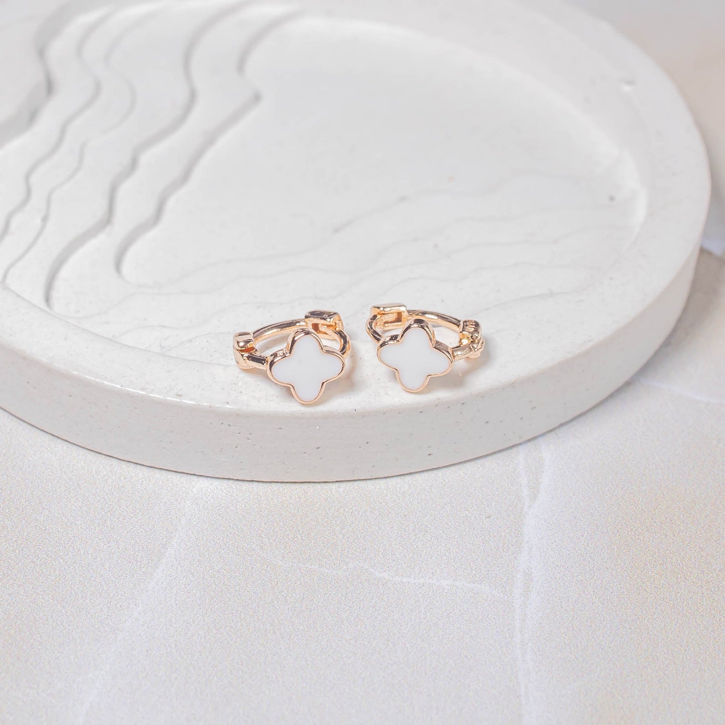 Candonga pequeña van cleef blanco