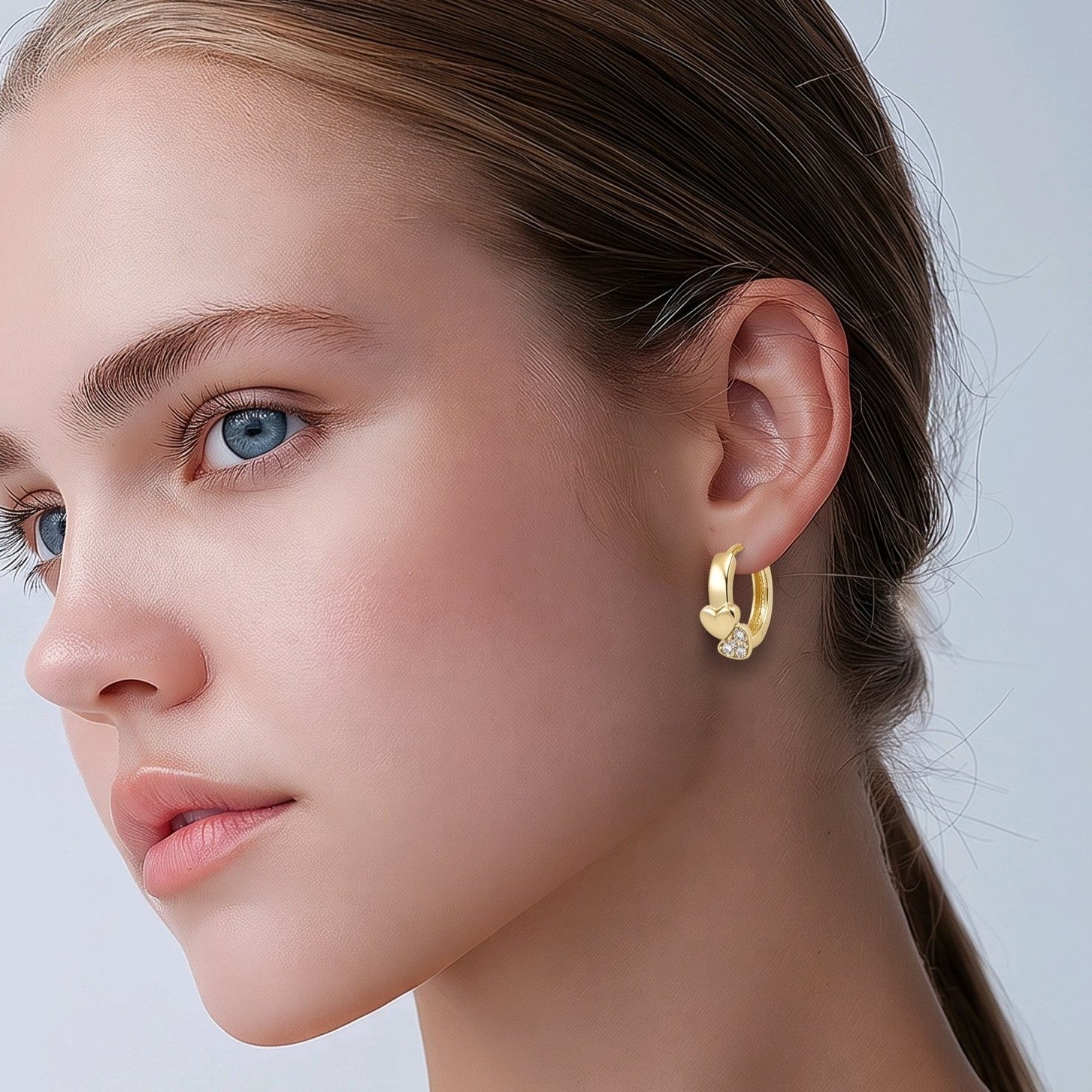 Candonga pequeña corazones