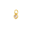 Dije mini corazón cristal