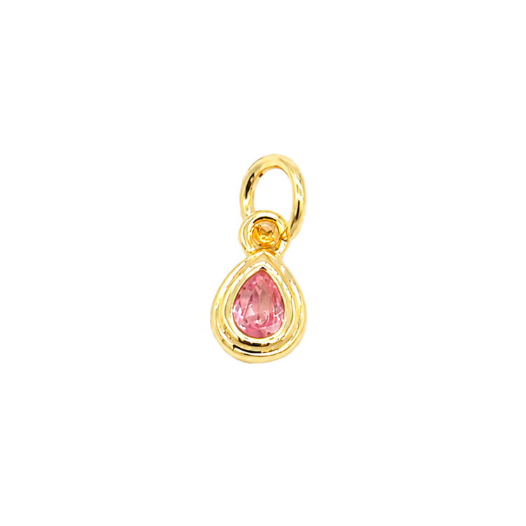 Dije mini gota rosa
