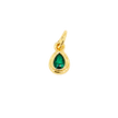 Dije mini gota esmeralda