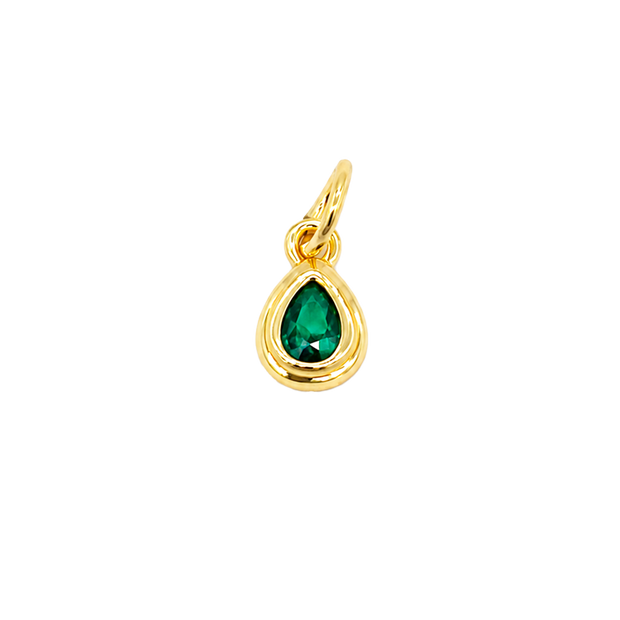 Dije mini gota esmeralda