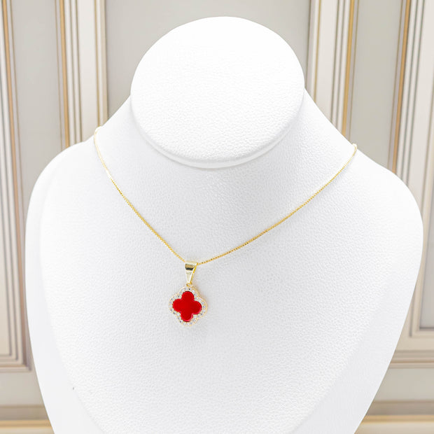 Dúo van cleef rojo